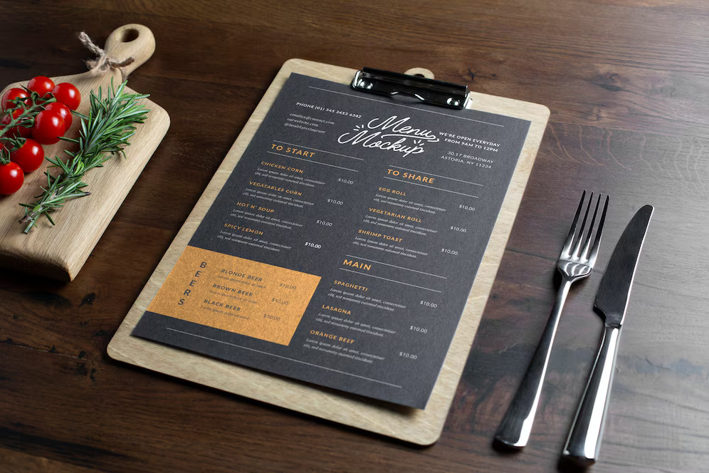 Restaurant staff using SynqMenu
